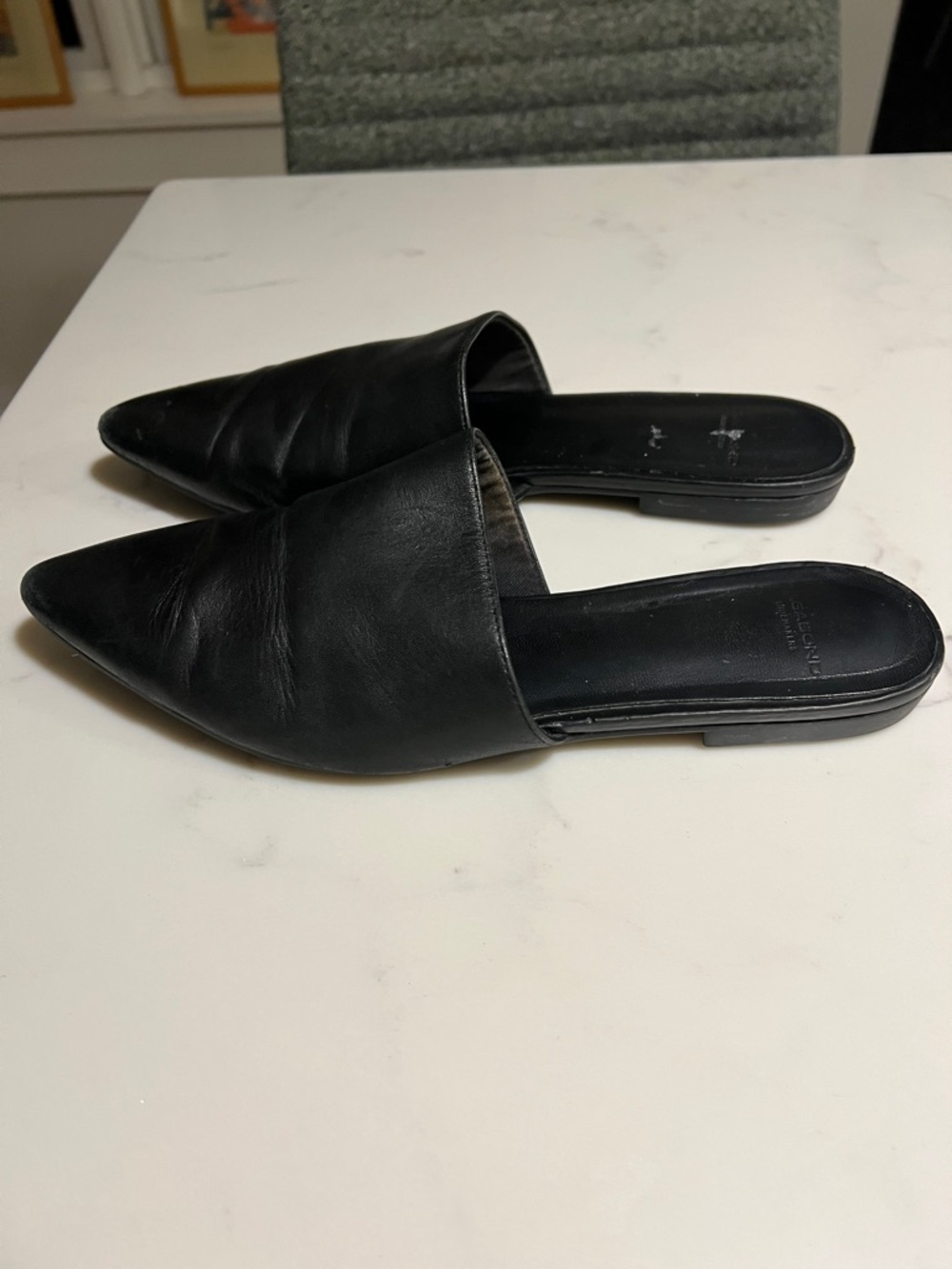 Vagabond Black Mule Slides 38 - Picture 3 of 8